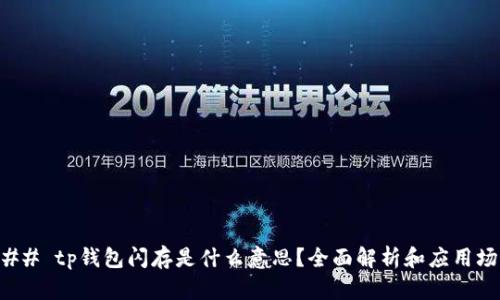 ### tp钱包闪存是什么意思？全面解析和应用场景